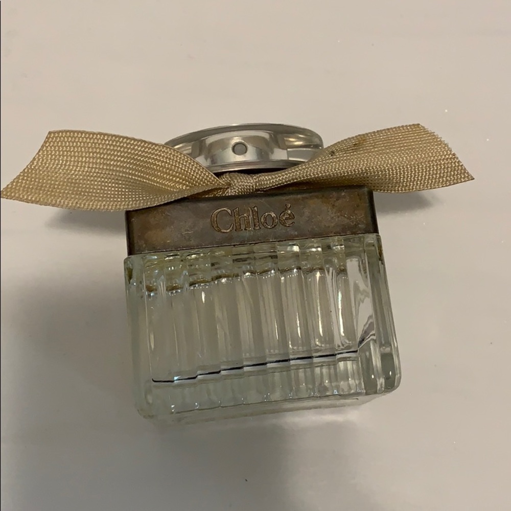 Authentic *empty* Chloe perfume bottle
